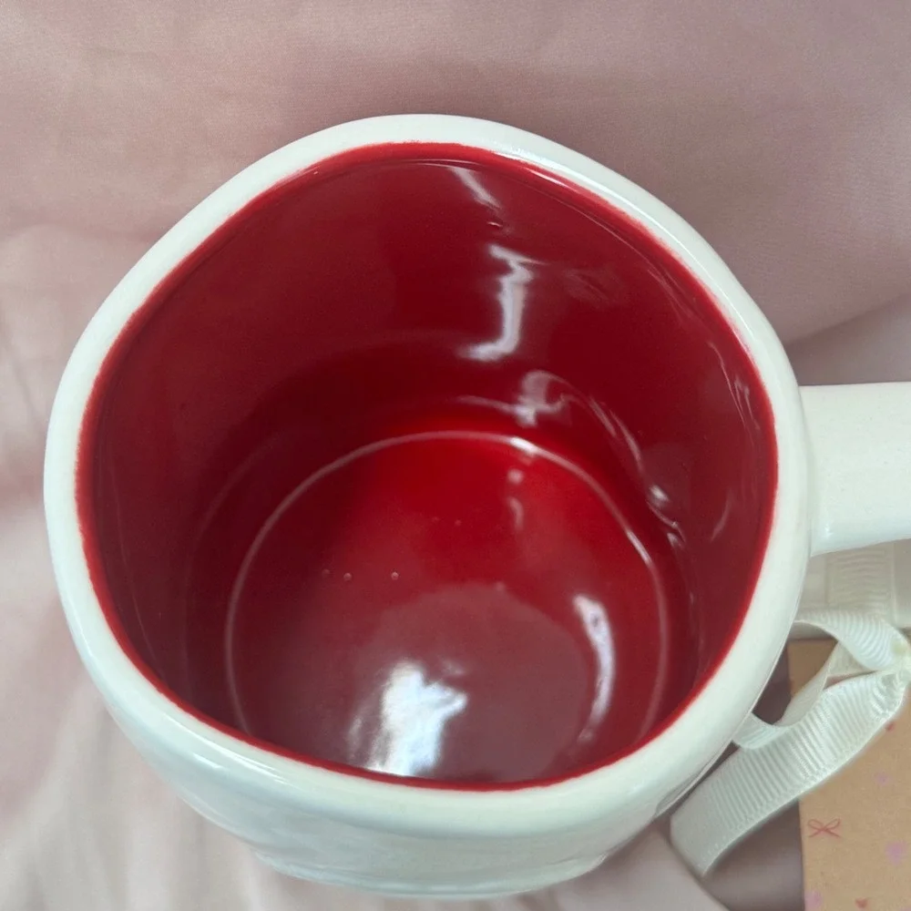 Rae Dunn SWEET Strawberry Mug NWT New Red Interior Artisan Collection by Magenta